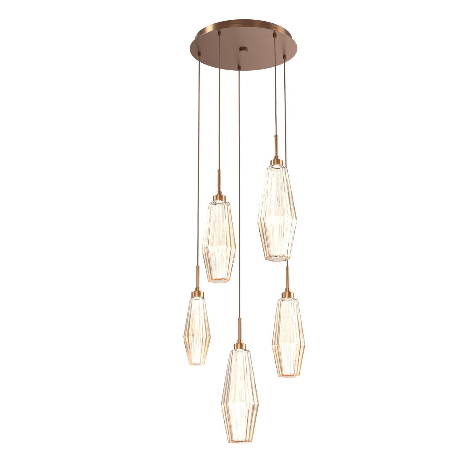 Hammerton Studio - CHB0049-05-RB-RA-C01-L1 - LED Pendant - Aalto - Oil Rubbed Bronze