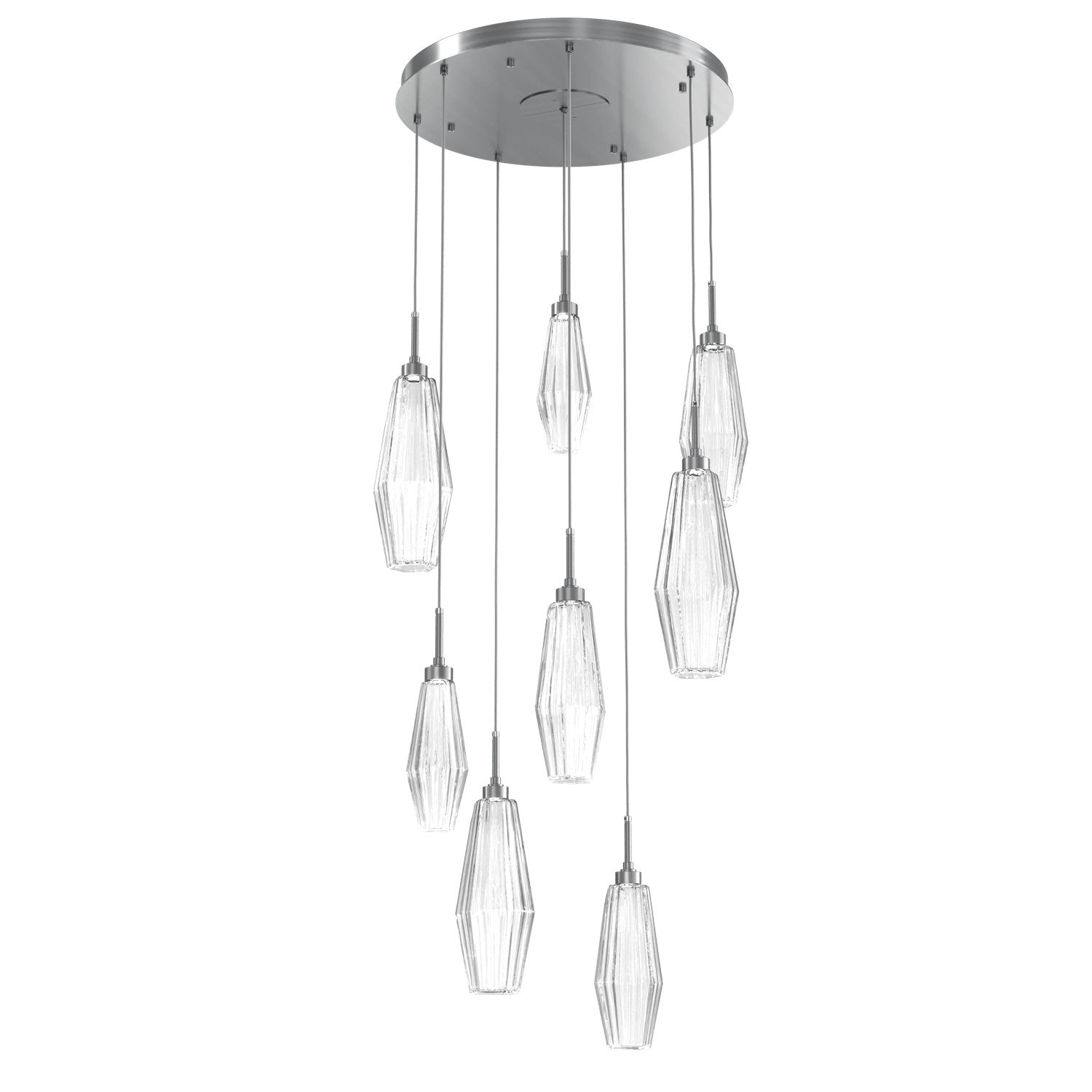 Hammerton Studio - CHB0049-08-GM-RC-C01-L1 - LED Pendant - Aalto - Gunmetal