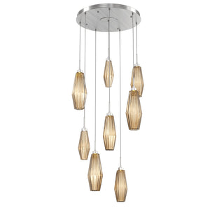 Hammerton Studio - CHB0049-08-SN-RB-C01-L1 - LED Pendant - Aalto - Satin Nickel