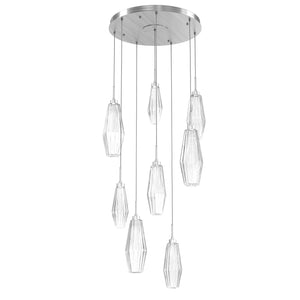 Hammerton Studio - CHB0049-08-SN-RC-C01-L1 - LED Pendant - Aalto - Satin Nickel