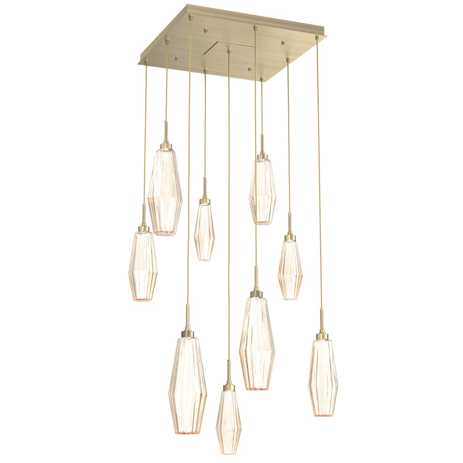 Hammerton Studio - CHB0049-09-HB-RA-C01-L1 - LED Pendant - Aalto - Heritage Brass