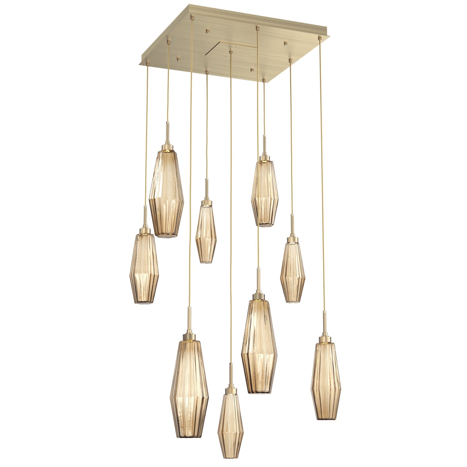 Hammerton Studio - CHB0049-09-HB-RB-C01-L1 - LED Pendant - Aalto - Heritage Brass