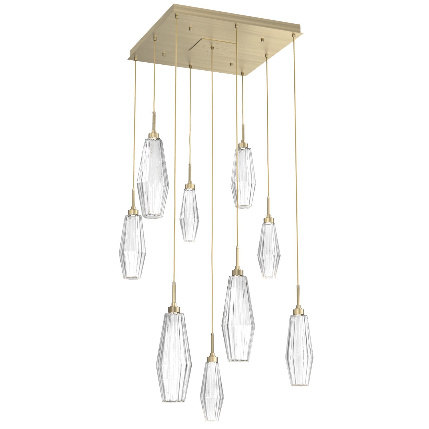 Hammerton Studio - CHB0049-09-HB-RC-C01-L3 - LED Pendant - Aalto - Heritage Brass