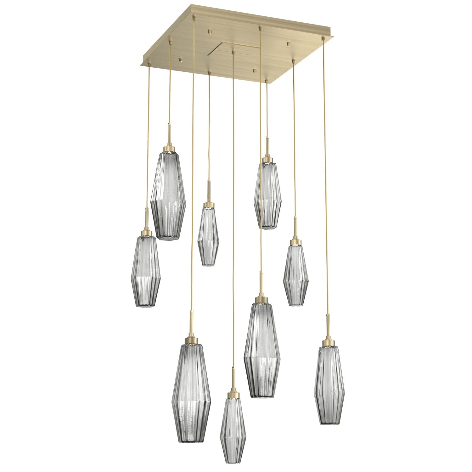 Hammerton Studio - CHB0049-09-HB-RS-C01-L1 - LED Pendant - Aalto - Heritage Brass