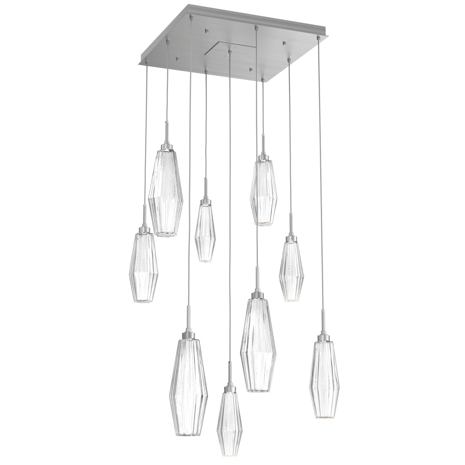 Hammerton Studio - CHB0049-09-SN-RC-C01-L1 - LED Pendant - Aalto - Satin Nickel