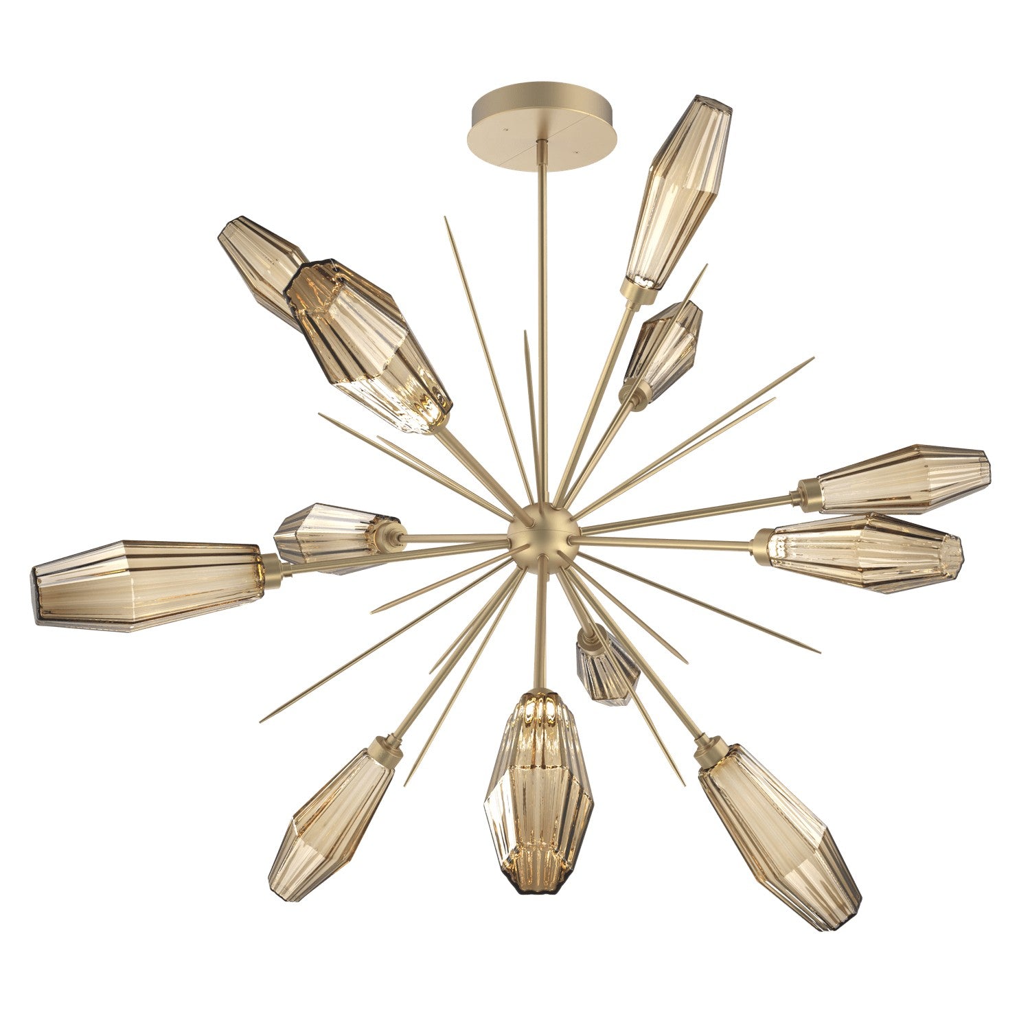 Hammerton Studio - CHB0049-0B-GB-RB-001-L3 - LED Lantern - Aalto - Gilded Brass