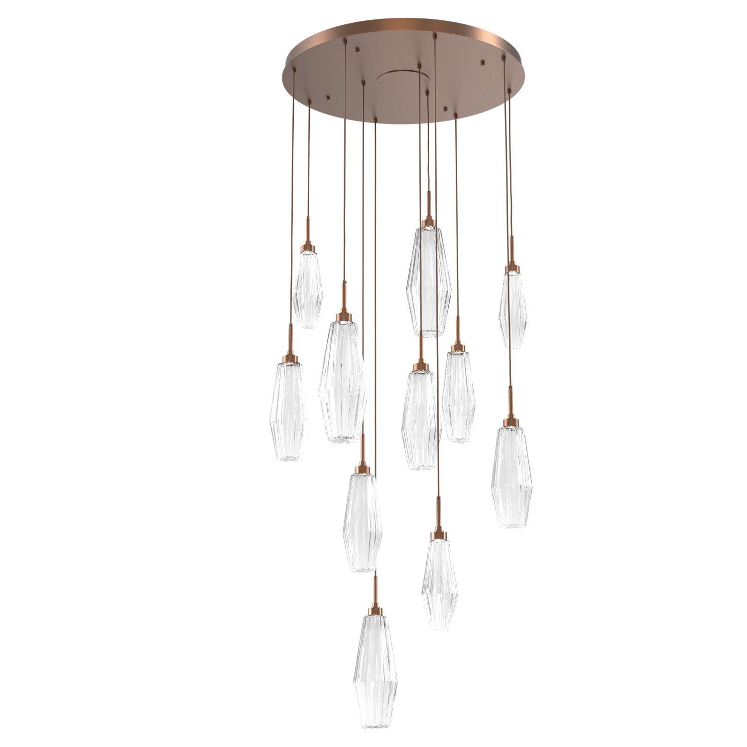 Hammerton Studio - CHB0049-11-BB-RC-C01-L1 - LED Pendant - Aalto - Burnished Bronze