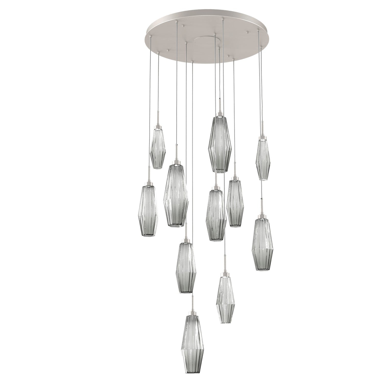 Hammerton Studio - CHB0049-11-BS-RS-C01-L1 - LED Pendant - Aalto - Beige Silver