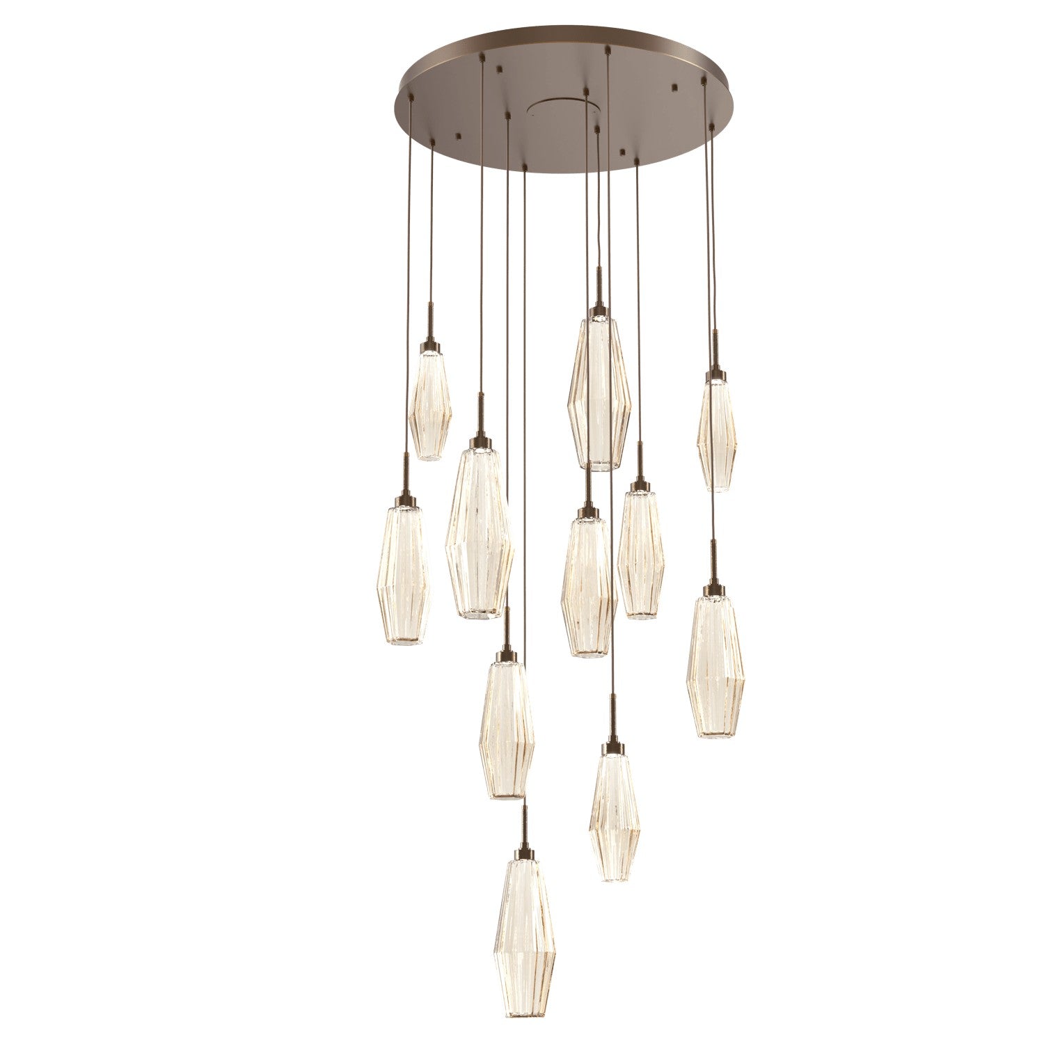 Hammerton Studio - CHB0049-11-FB-RA-C01-L1 - LED Pendant - Aalto - Flat Bronze