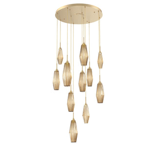 Hammerton Studio - CHB0049-11-GB-RB-C01-L1 - LED Pendant - Aalto - Gilded Brass