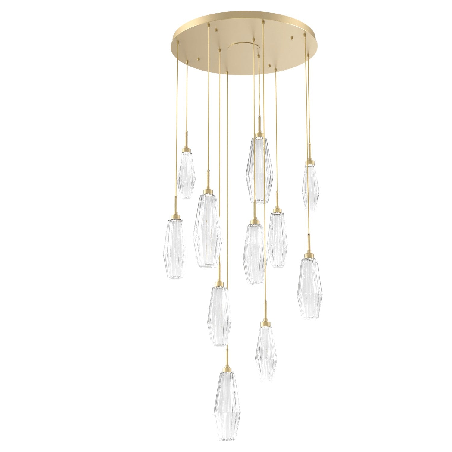 Hammerton Studio - CHB0049-11-GB-RC-C01-L1 - LED Pendant - Aalto - Gilded Brass