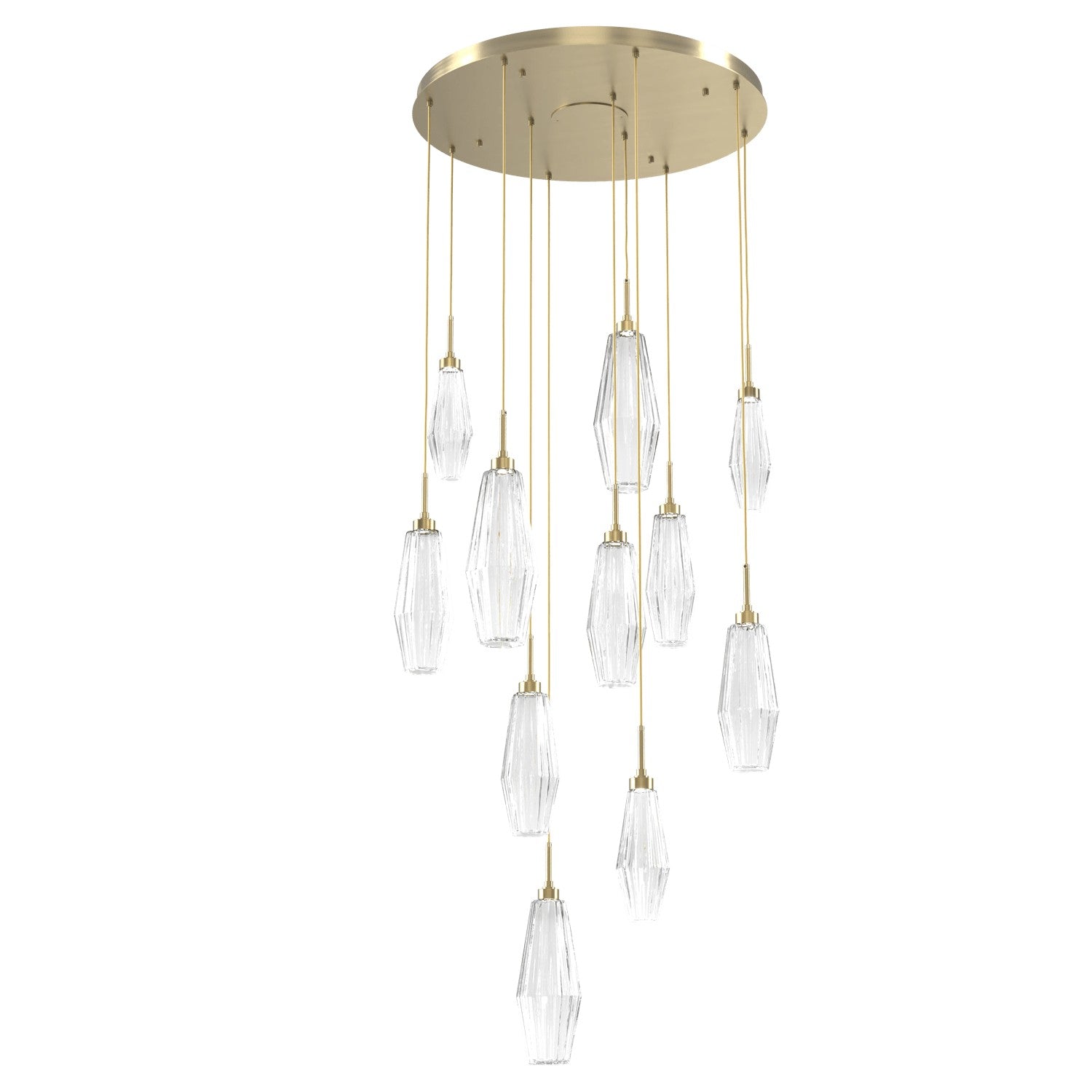 Hammerton Studio - CHB0049-11-HB-RC-C01-L1 - LED Pendant - Aalto - Heritage Brass