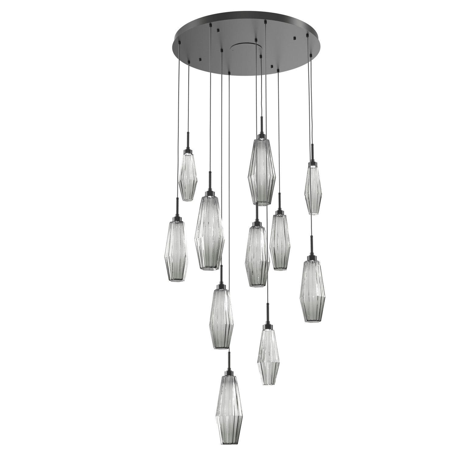 Hammerton Studio - CHB0049-11-MB-RS-C01-L3 - LED Pendant - Aalto - Matte Black