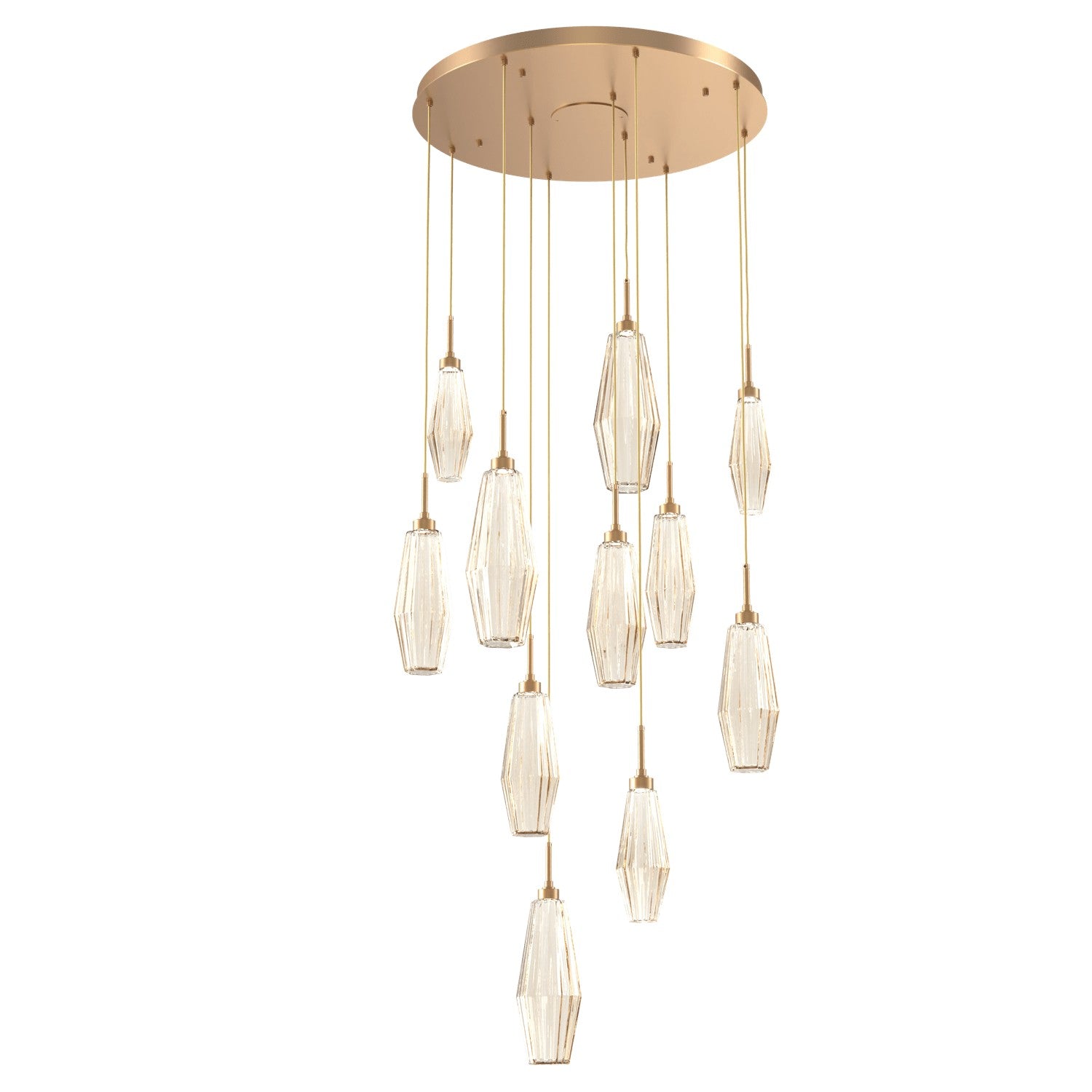 Hammerton Studio - CHB0049-11-NB-RA-C01-L1 - LED Pendant - Aalto - Novel Brass