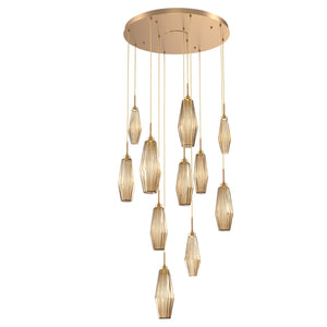 Hammerton Studio - CHB0049-11-NB-RB-C01-L1 - LED Pendant - Aalto - Novel Brass