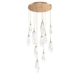 Hammerton Studio - CHB0049-11-NB-RC-C01-L3 - LED Pendant - Aalto - Novel Brass