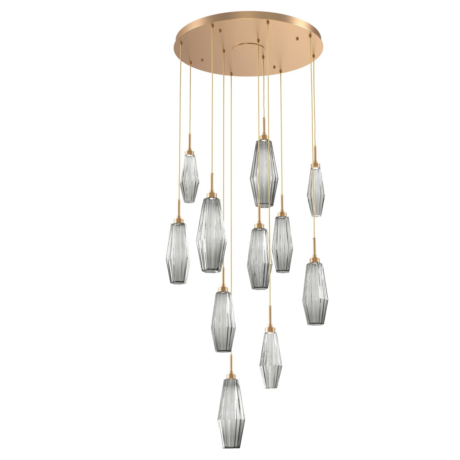 Hammerton Studio - CHB0049-11-NB-RS-C01-L1 - LED Pendant - Aalto - Novel Brass