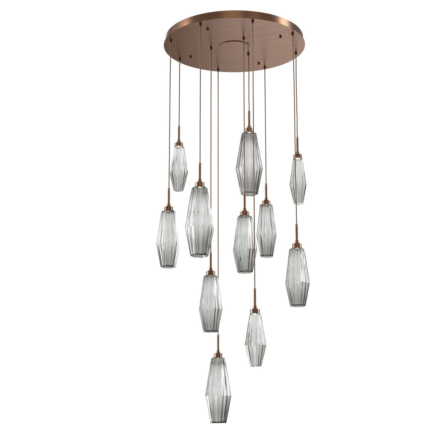 Hammerton Studio - CHB0049-11-RB-RS-C01-L1 - LED Pendant - Aalto - Oil Rubbed Bronze