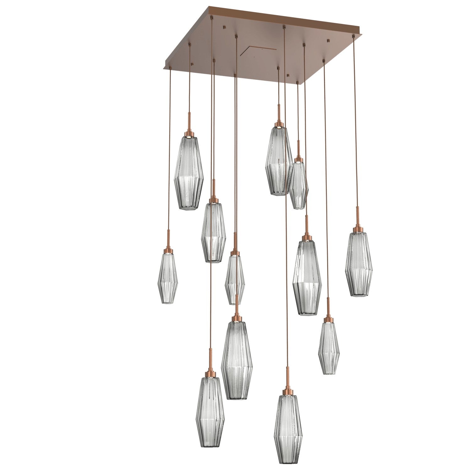 Hammerton Studio - CHB0049-12-BB-RS-C01-L1 - LED Pendant - Aalto - Burnished Bronze