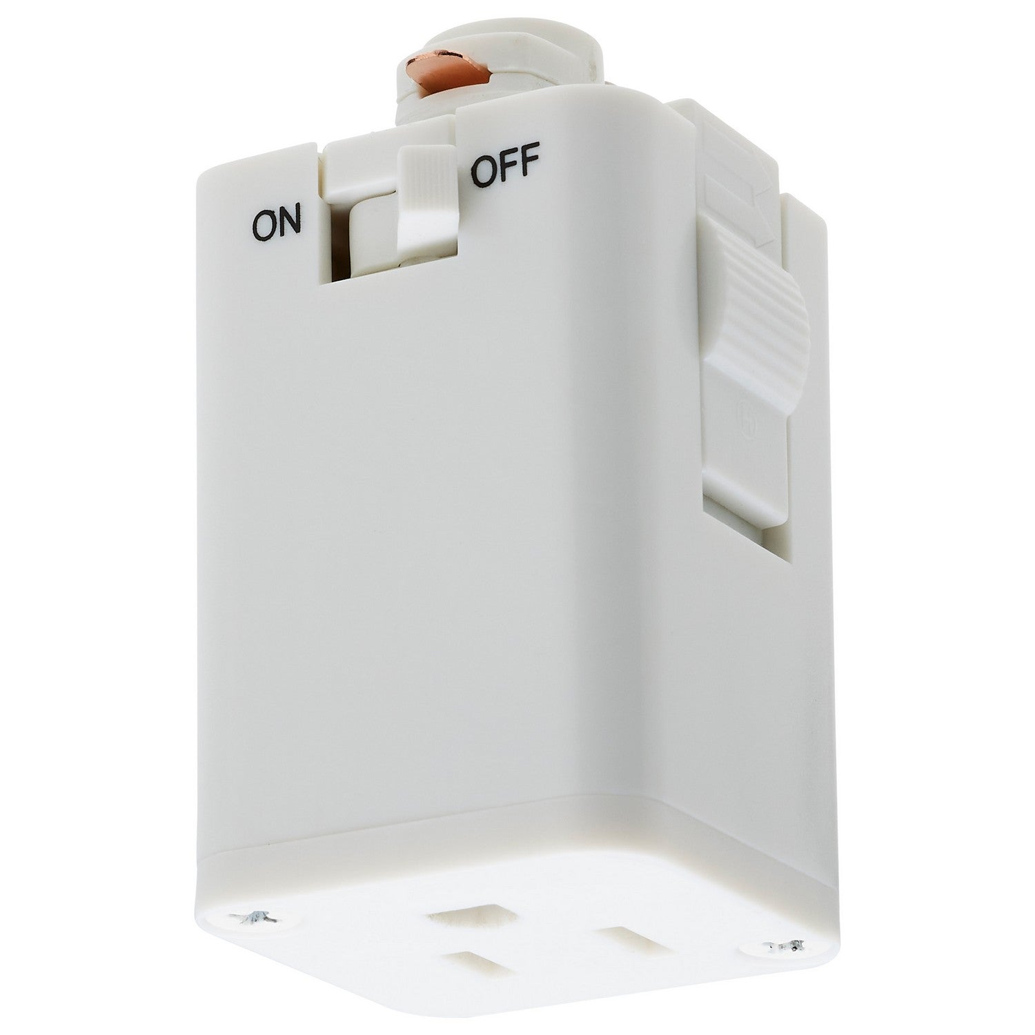 Nuvo Lighting - TP256 - Outlet Track Adapter - White