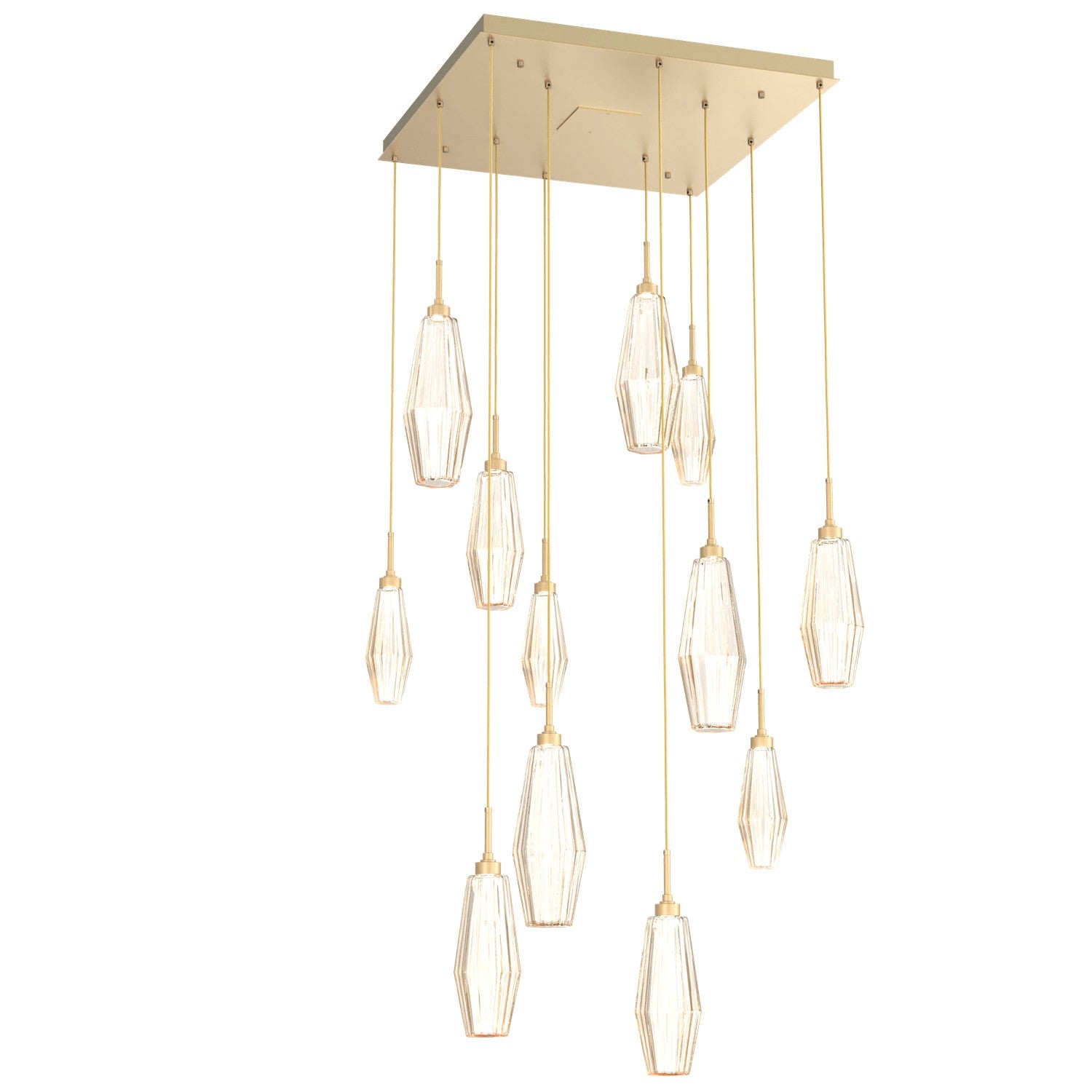 Hammerton Studio - CHB0049-12-GB-RA-C01-L1 - LED Pendant - Aalto - Gilded Brass