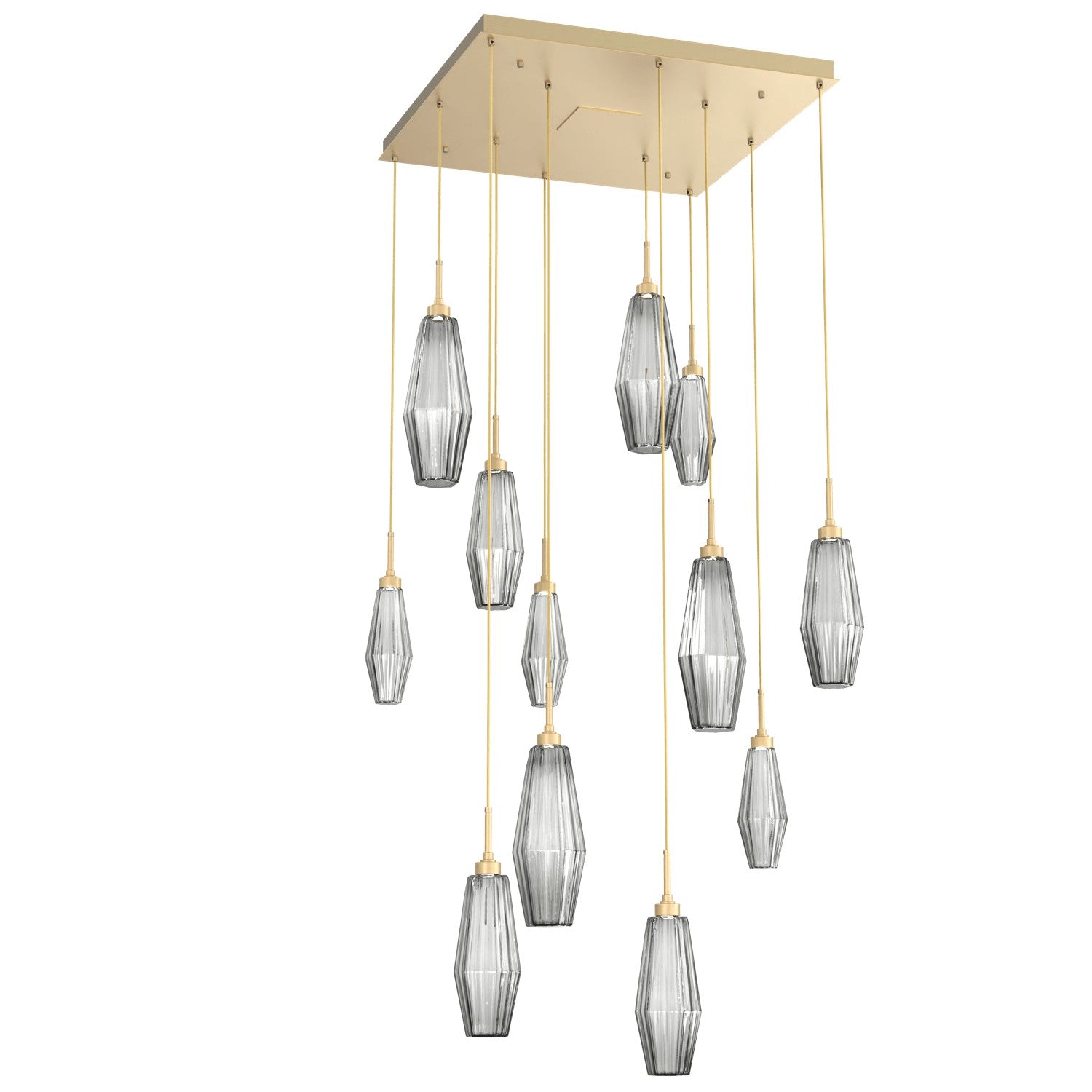 Hammerton Studio - CHB0049-12-GB-RS-C01-L1 - LED Pendant - Aalto - Gilded Brass