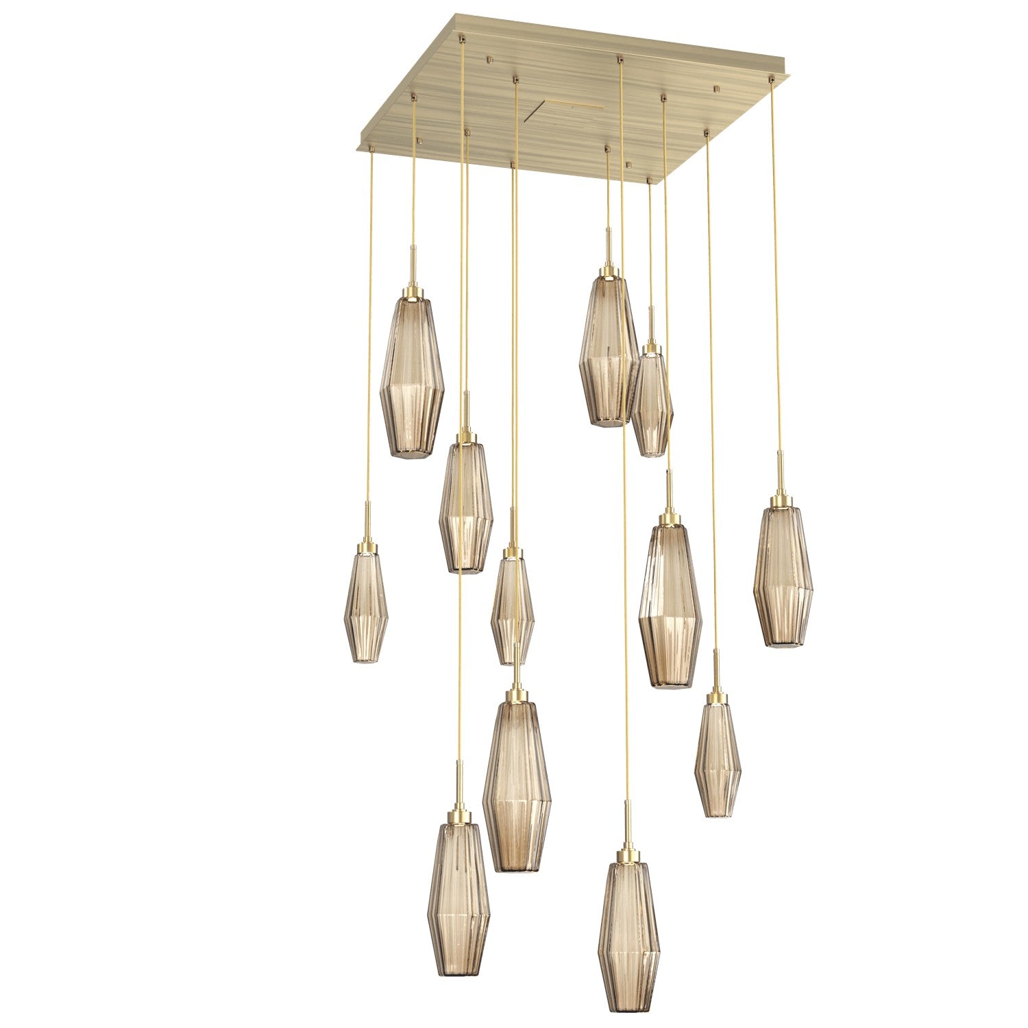 Hammerton Studio - CHB0049-12-HB-RB-C01-L1 - LED Pendant - Aalto - Heritage Brass