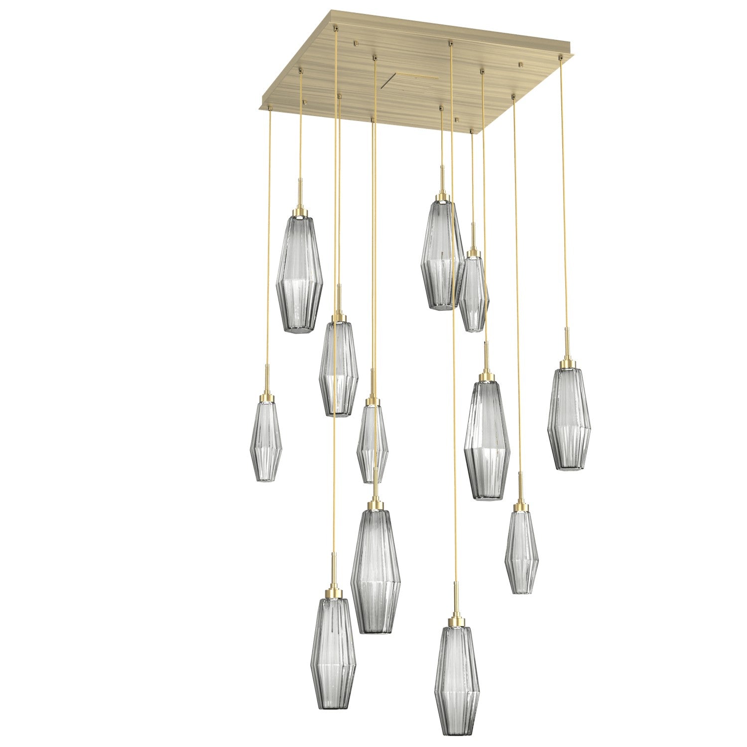 Hammerton Studio - CHB0049-12-HB-RS-C01-L1 - LED Pendant - Aalto - Heritage Brass