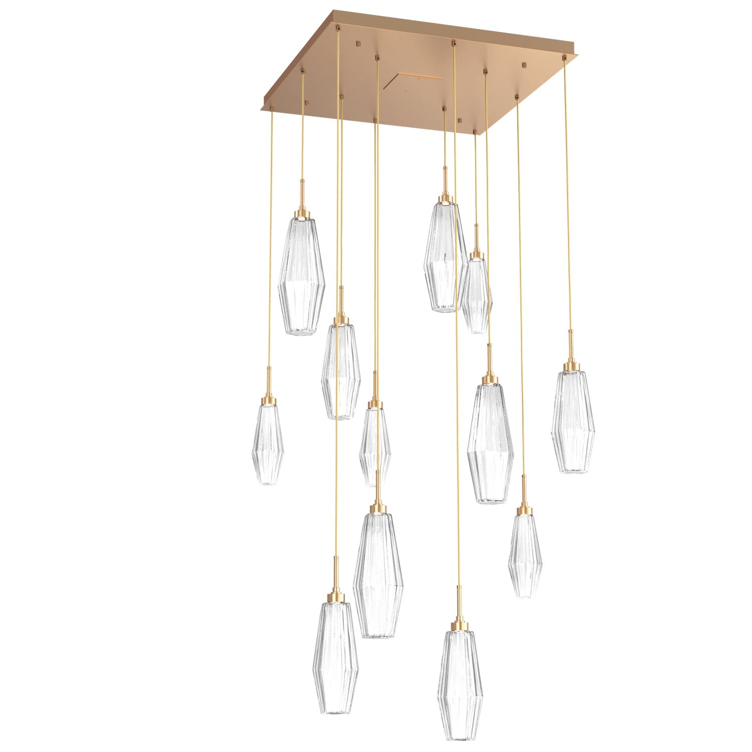 Hammerton Studio - CHB0049-12-NB-RC-C01-L3 - LED Pendant - Aalto - Novel Brass