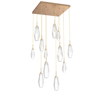 Hammerton Studio - CHB0049-12-NB-RC-C01-L3 - LED Pendant - Aalto - Novel Brass