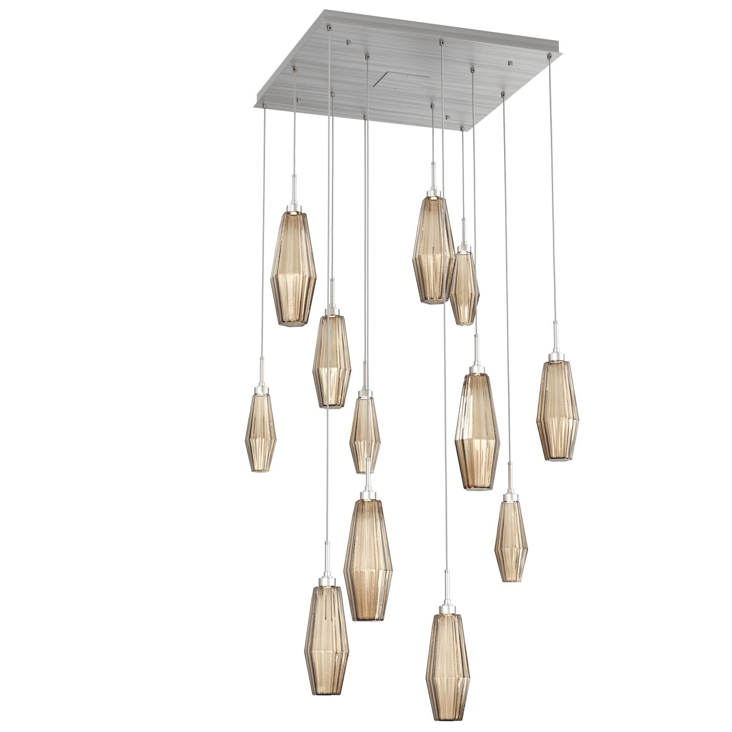 Hammerton Studio - CHB0049-12-SN-RB-C01-L1 - LED Pendant - Aalto - Satin Nickel