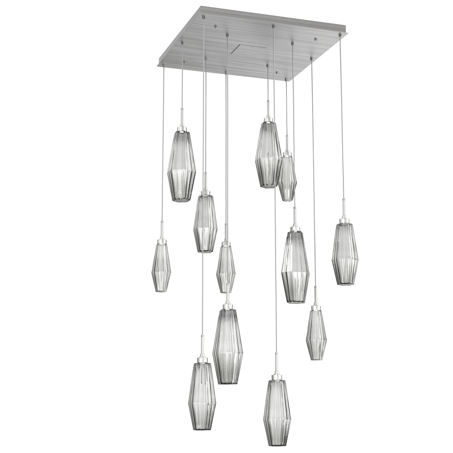 Hammerton Studio - CHB0049-12-SN-RS-C01-L1 - LED Pendant - Aalto - Satin Nickel