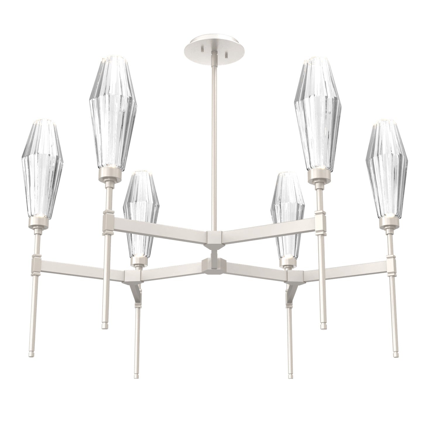 Hammerton Studio - CHB0049-37-BS-RC-001-L3 - LED Chandelier - Aalto - Beige Silver