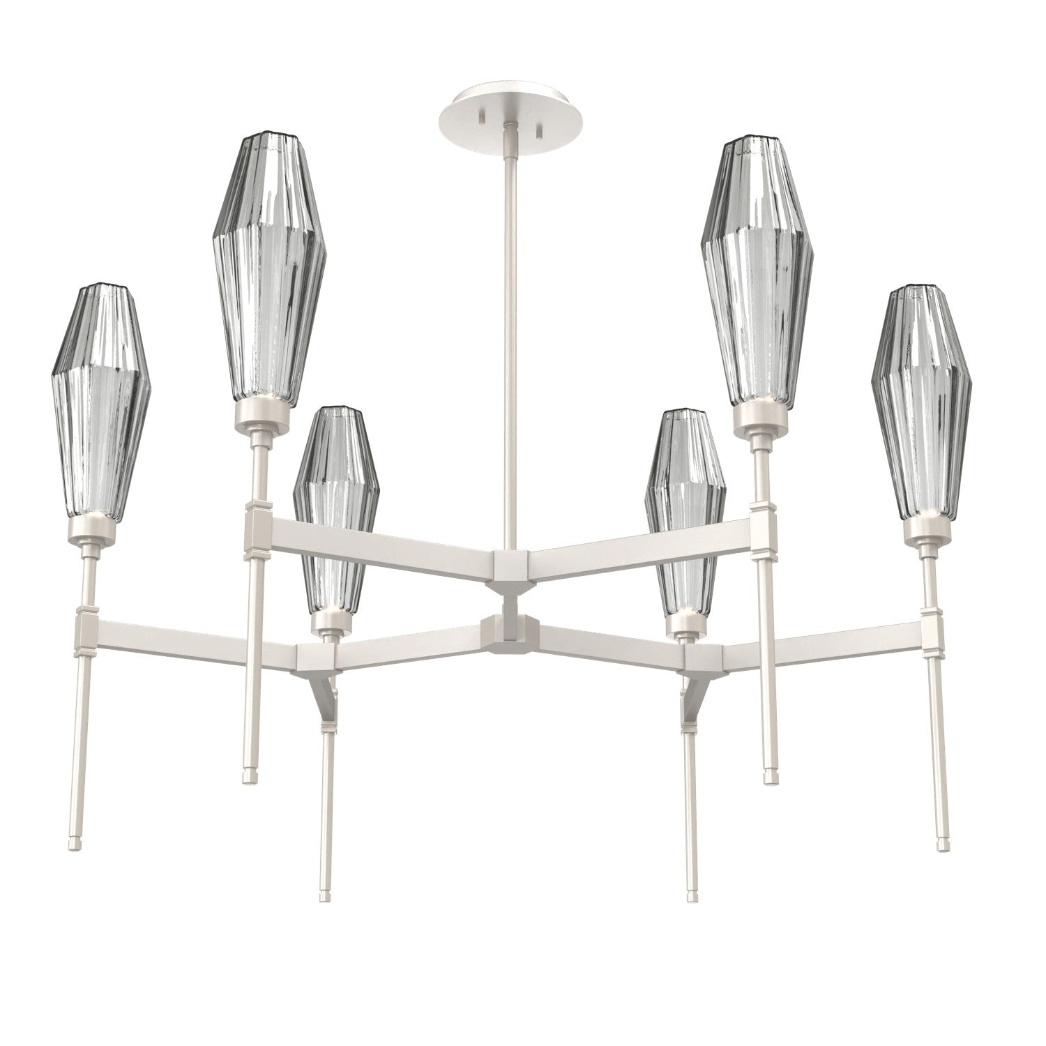 Hammerton Studio - CHB0049-37-BS-RS-001-L1 - LED Chandelier - Aalto - Beige Silver