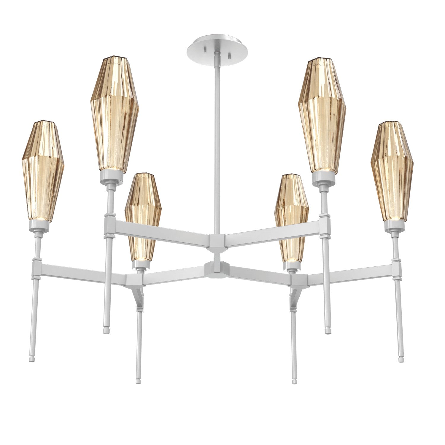 Hammerton Studio - CHB0049-37-CS-RB-001-L1 - LED Chandelier - Aalto - Classic Silver