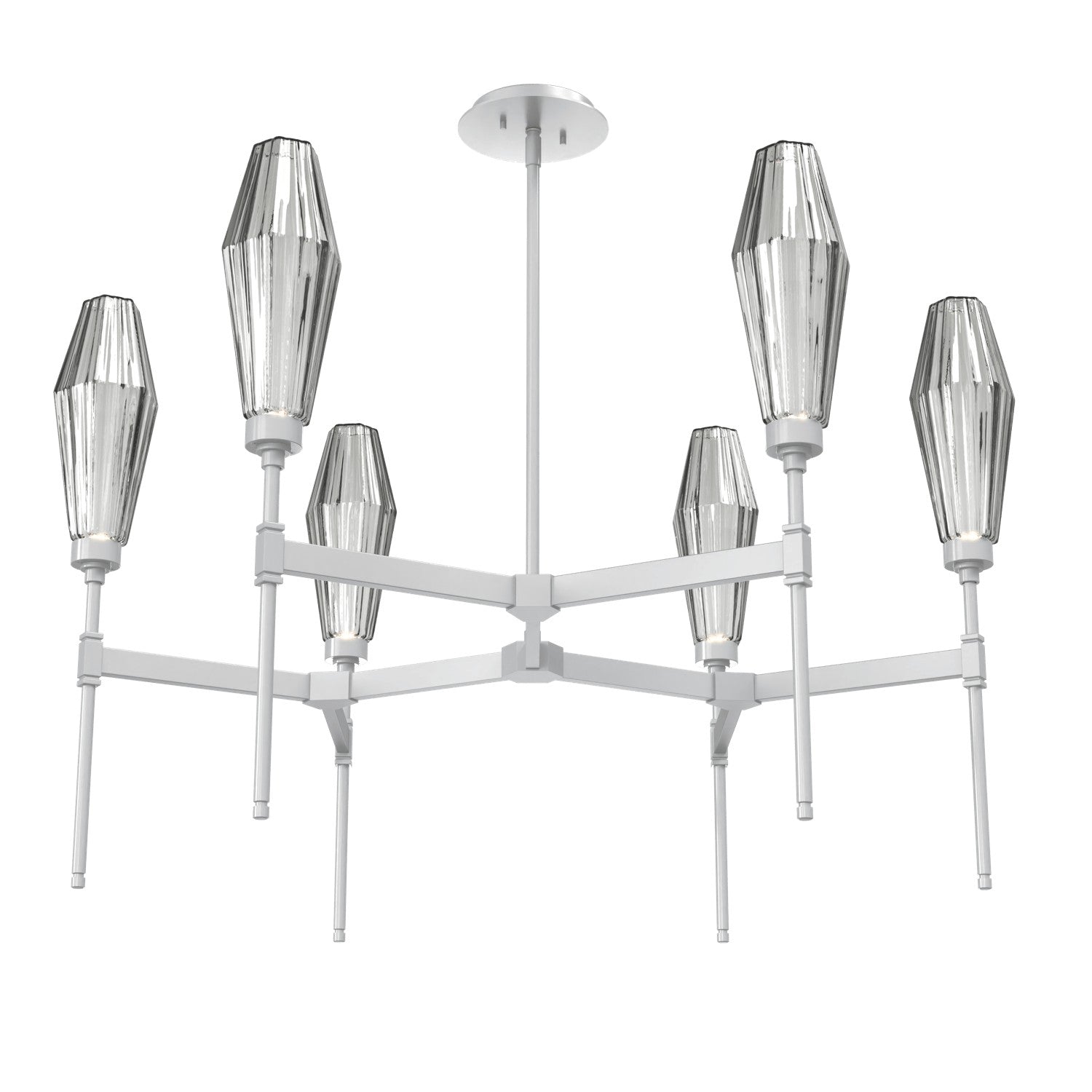 Hammerton Studio - CHB0049-37-CS-RS-001-L1 - LED Chandelier - Aalto - Classic Silver