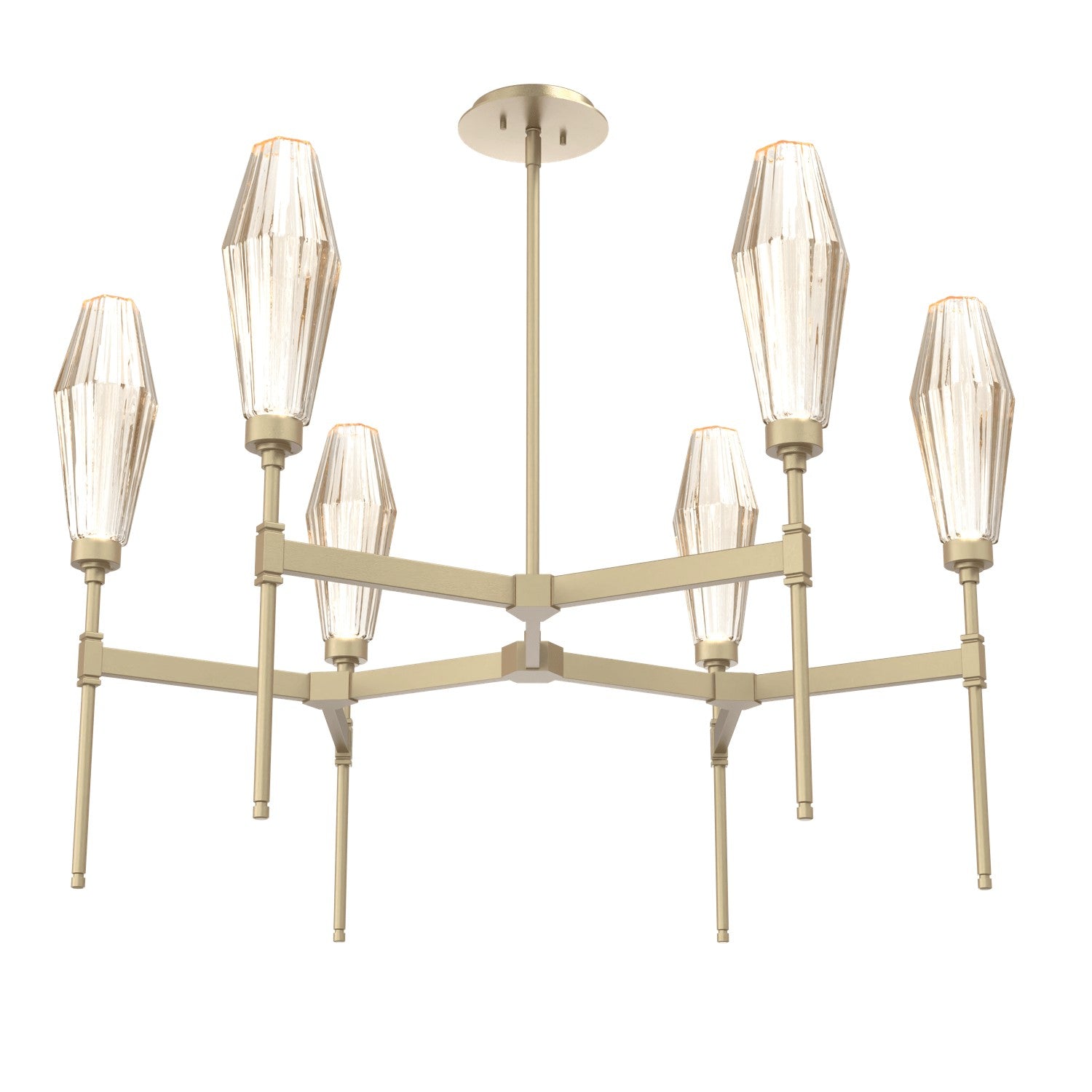 Hammerton Studio - CHB0049-37-GB-RA-001-L1 - LED Chandelier - Aalto - Gilded Brass