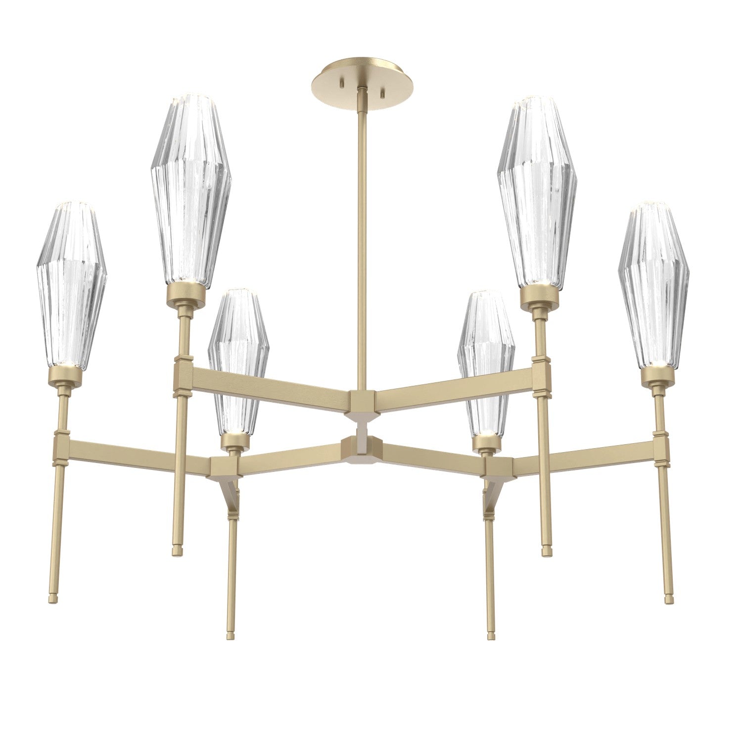 Hammerton Studio - CHB0049-37-GB-RC-001-L1 - LED Chandelier - Aalto - Gilded Brass