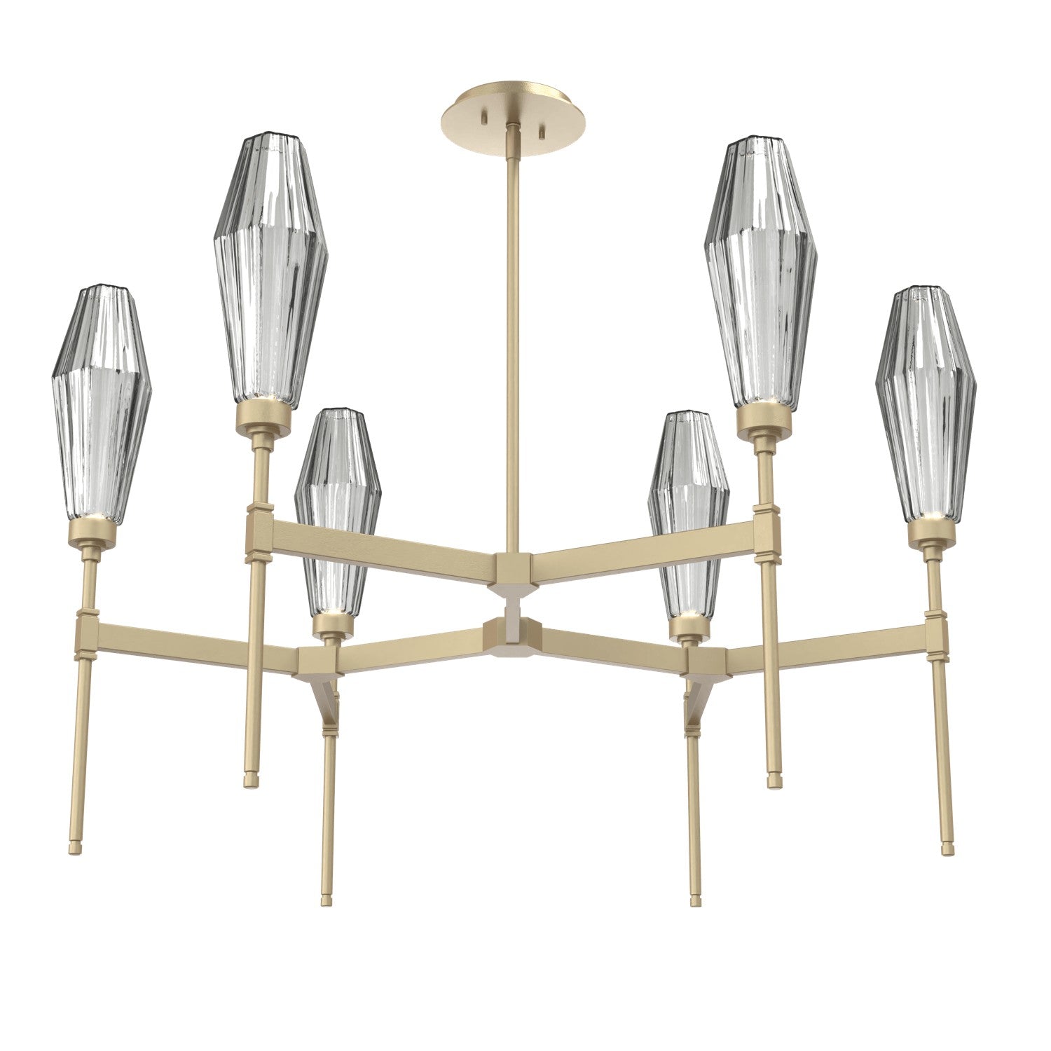 Hammerton Studio - CHB0049-37-GB-RS-001-L1 - LED Chandelier - Aalto - Gilded Brass