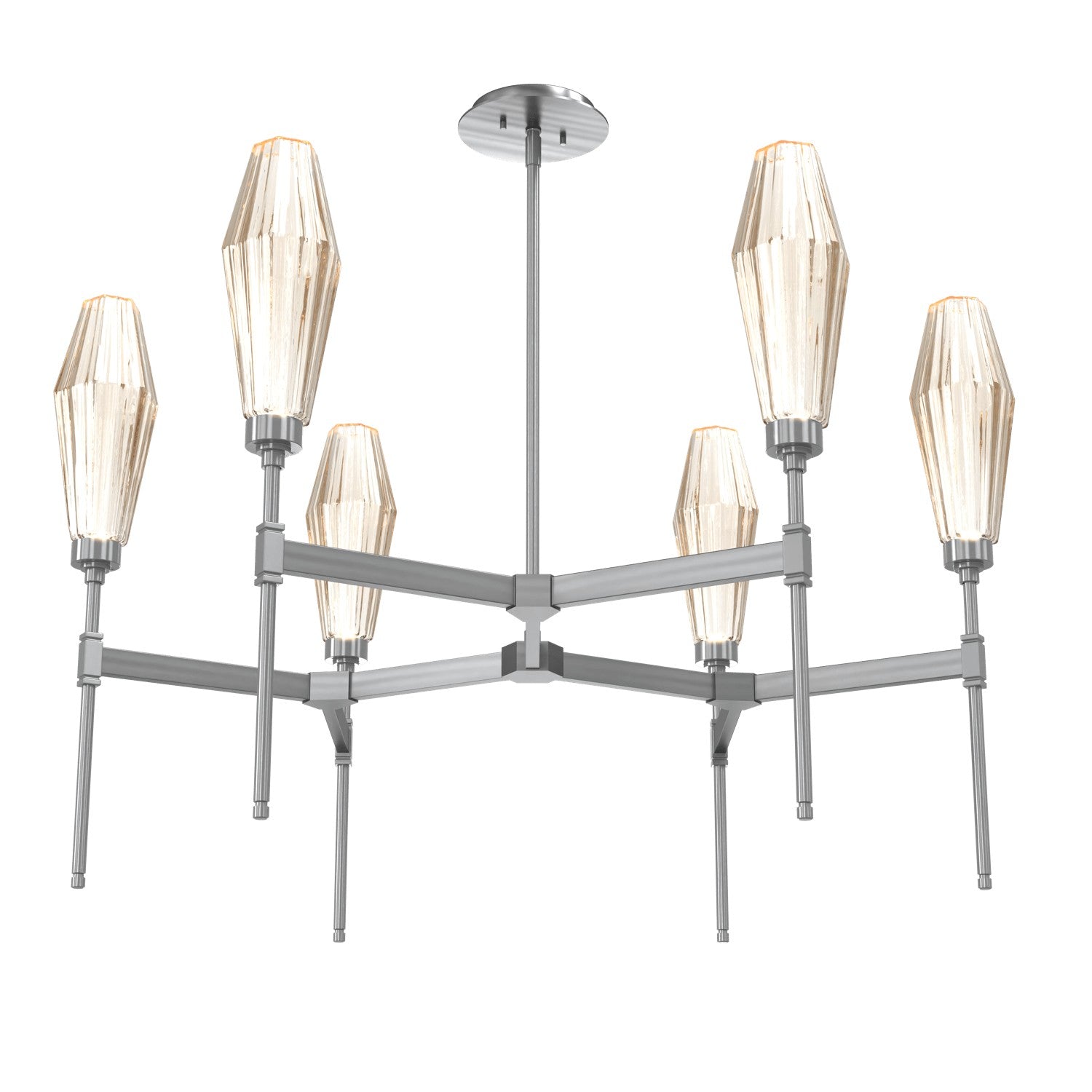 Hammerton Studio - CHB0049-37-GM-RA-001-L1 - LED Chandelier - Aalto - Gunmetal