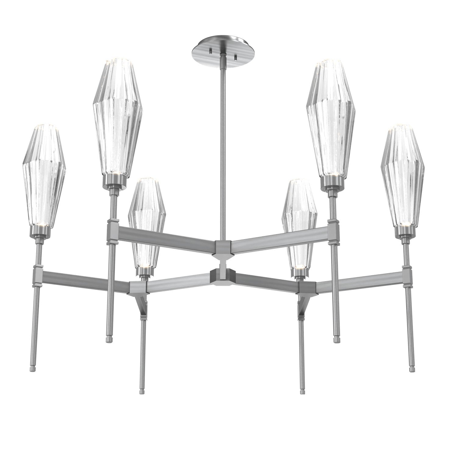 Hammerton Studio - CHB0049-37-GM-RC-001-L3 - LED Chandelier - Aalto - Gunmetal