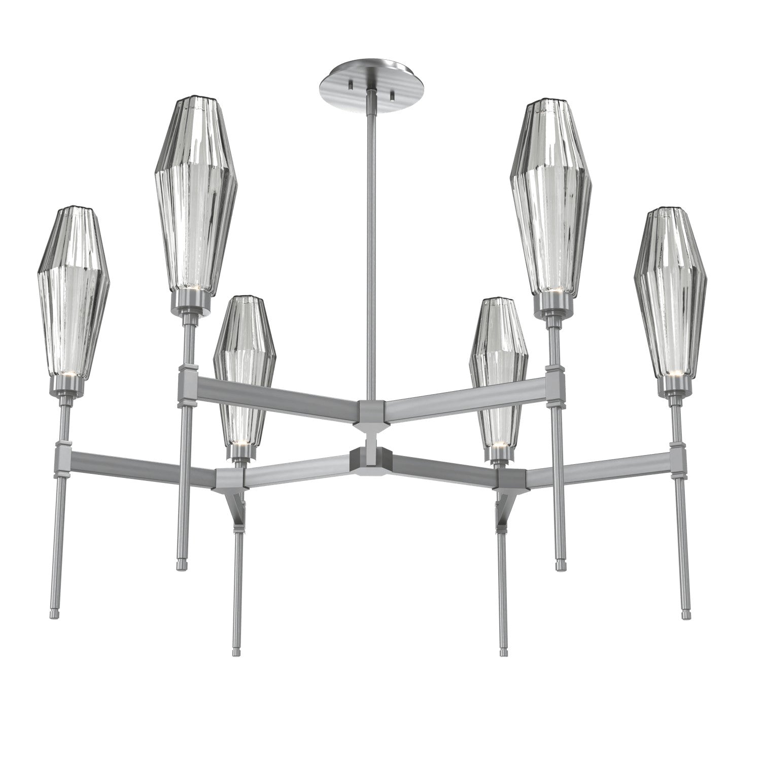 Hammerton Studio - CHB0049-37-GM-RS-001-L1 - LED Chandelier - Aalto - Gunmetal