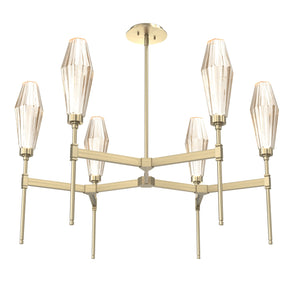 Hammerton Studio - CHB0049-37-HB-RA-001-L3 - LED Chandelier - Aalto - Heritage Brass