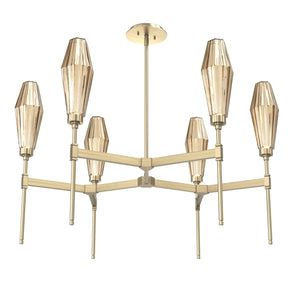 Hammerton Studio - CHB0049-37-HB-RB-001-L1 - LED Chandelier - Aalto - Heritage Brass