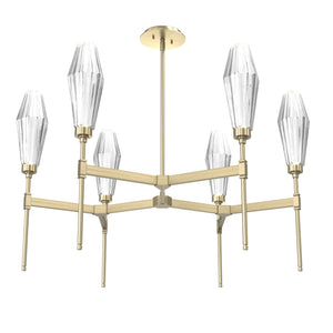 Hammerton Studio - CHB0049-37-HB-RC-001-L3 - LED Chandelier - Aalto - Heritage Brass