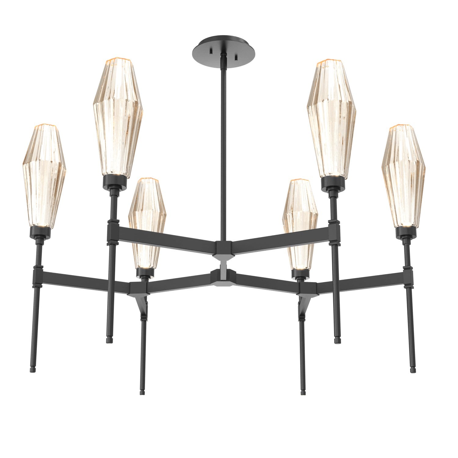 Hammerton Studio - CHB0049-37-MB-RA-001-L3 - LED Chandelier - Aalto - Matte Black