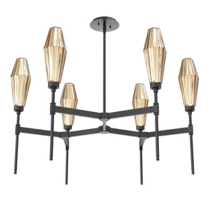 Hammerton Studio - CHB0049-37-MB-RB-001-L1 - LED Chandelier - Aalto - Matte Black