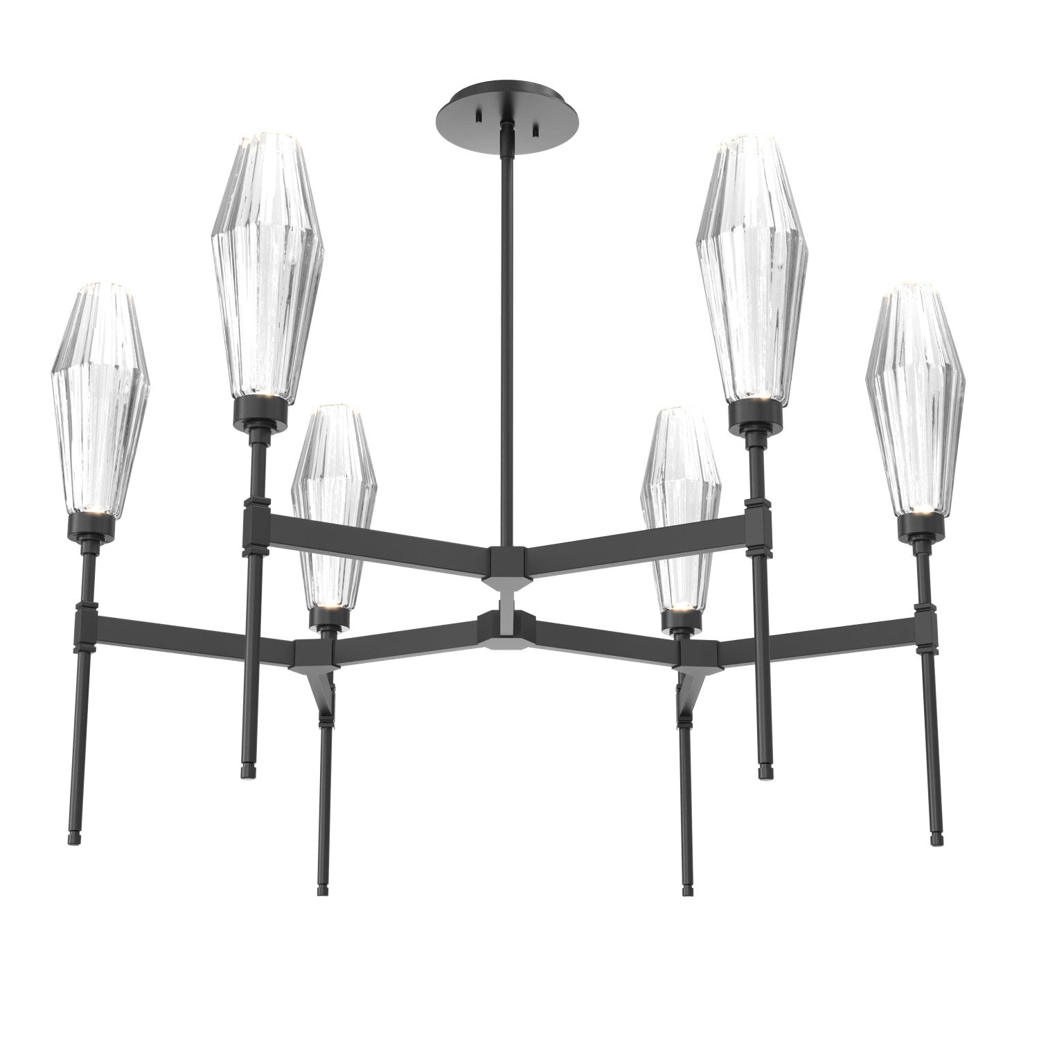 Hammerton Studio - CHB0049-37-MB-RC-001-L1 - LED Chandelier - Aalto - Matte Black