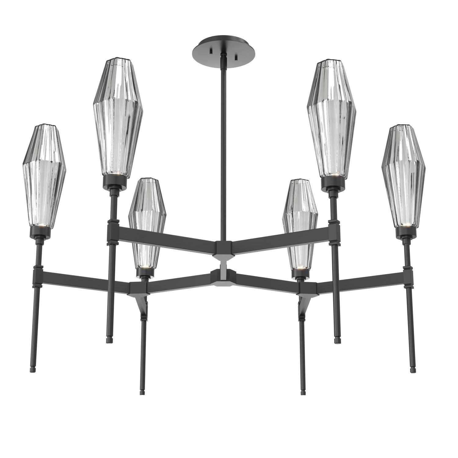 Hammerton Studio - CHB0049-37-MB-RS-001-L1 - LED Chandelier - Aalto - Matte Black