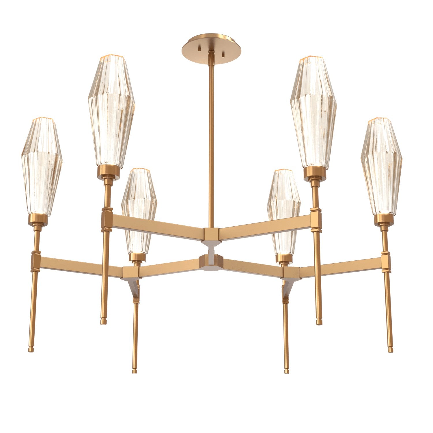 Hammerton Studio - CHB0049-37-NB-RA-001-L1 - LED Chandelier - Aalto - Novel Brass